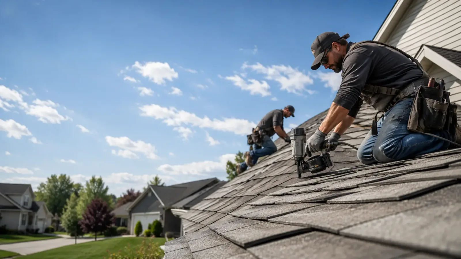 Storm Damage Roof Repair in Mcconnell, IL near me
